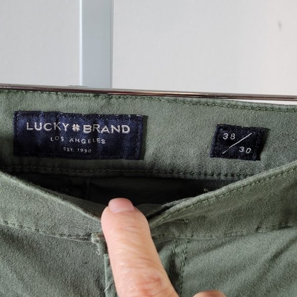 LUCKY BRAND 121 heritage slim straight leg pants Sz 38 NEW - Picture 6 of 7